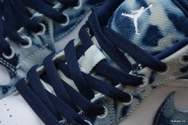 Washed Denim Jordan Low 1 CZ8455-100 1115